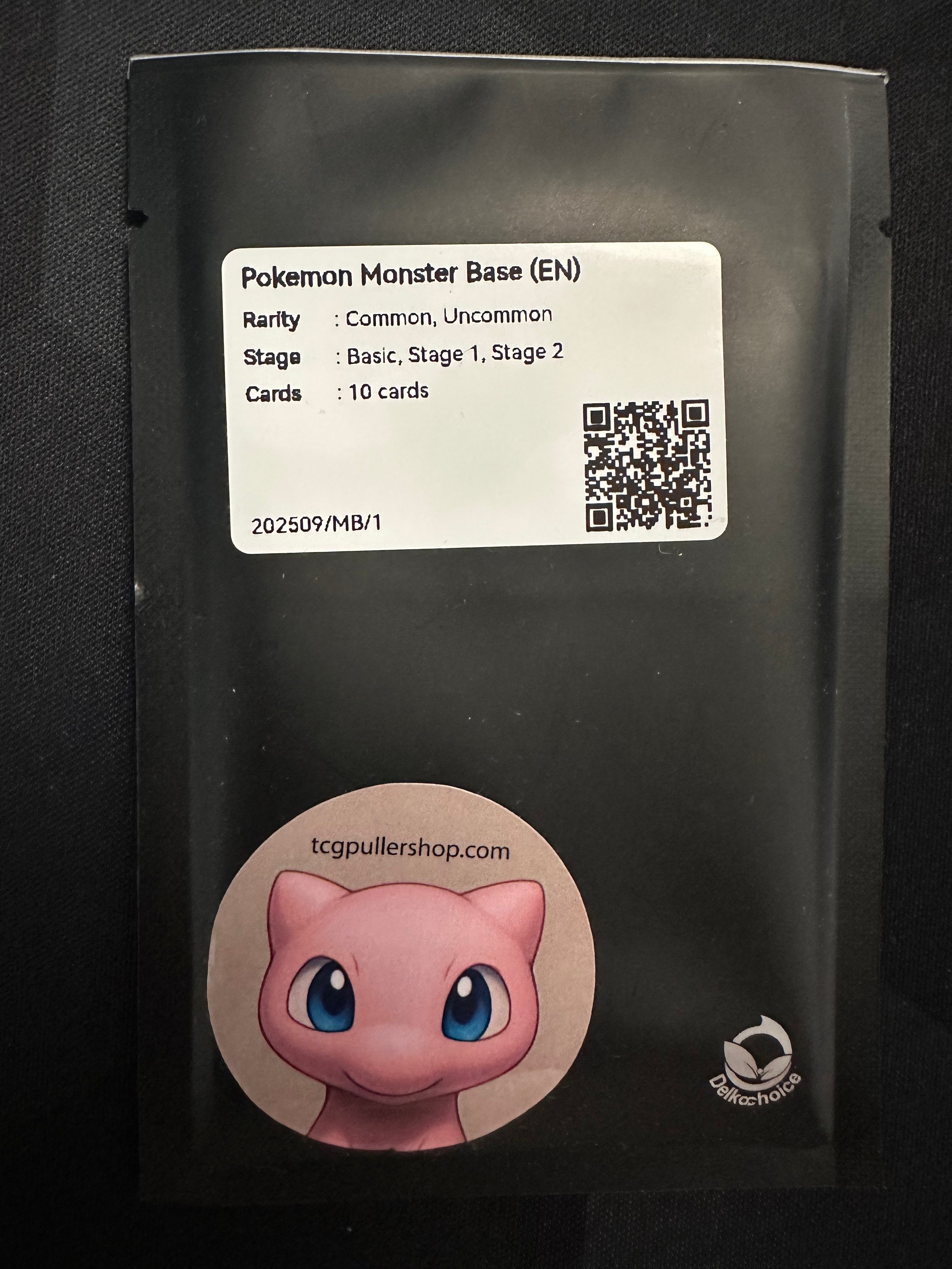 Pokemon Monster Base Pack (EN)