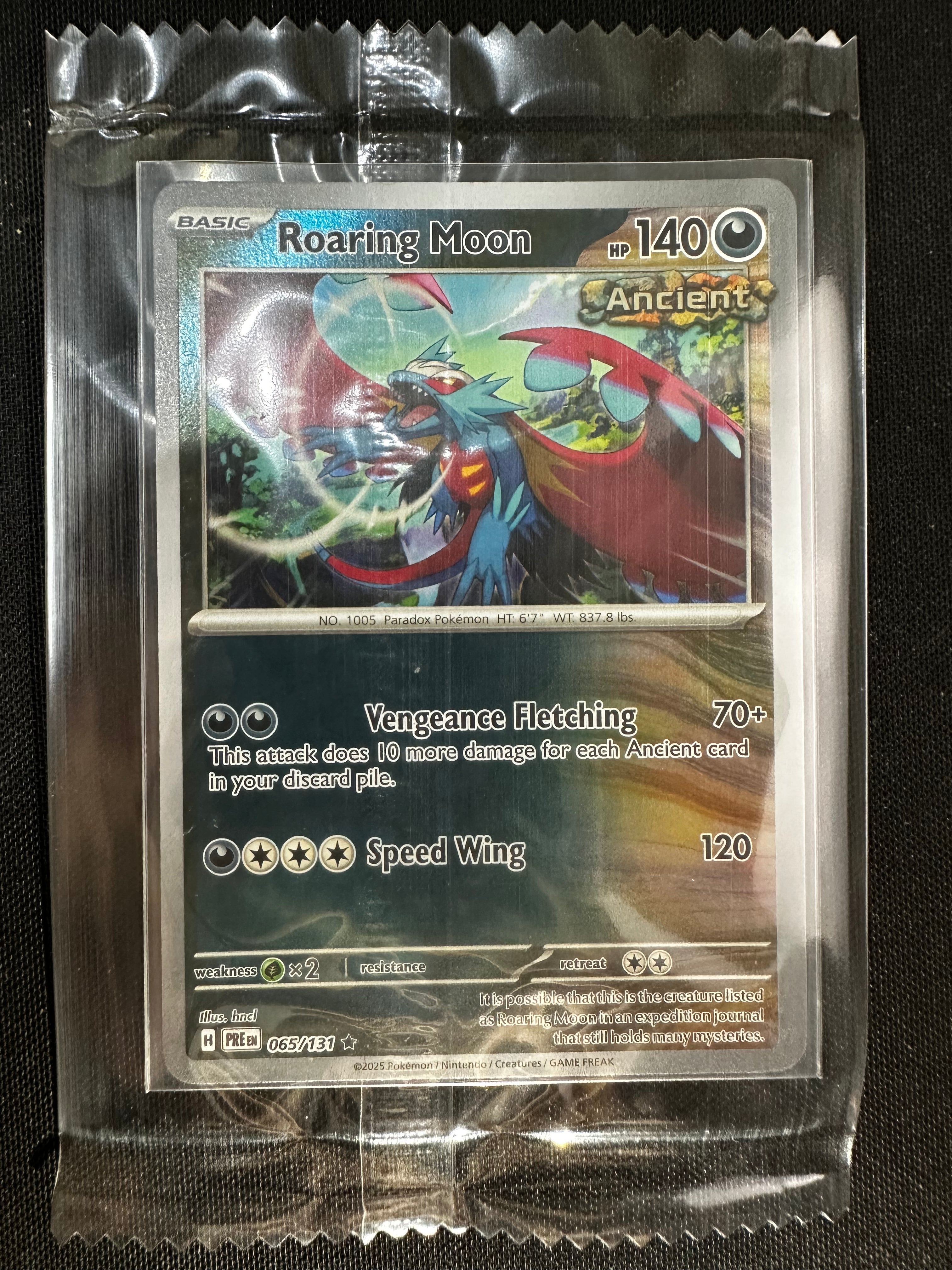 Roaring Moon 065/131 Rare (EN) Prismatic Evolution
