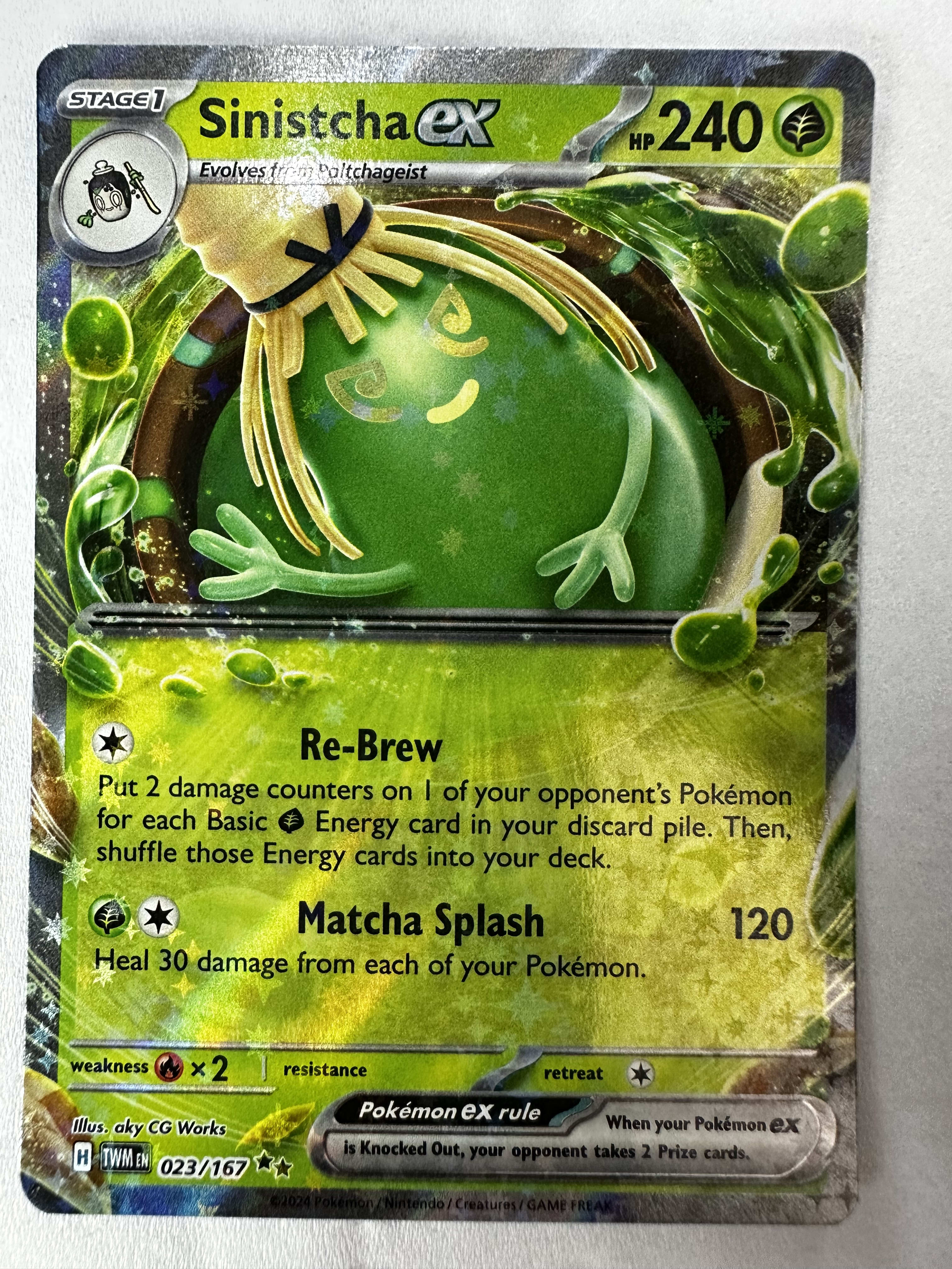 Sinistcha ex 023/167 Double Rare (EN) Twilight Masquerade