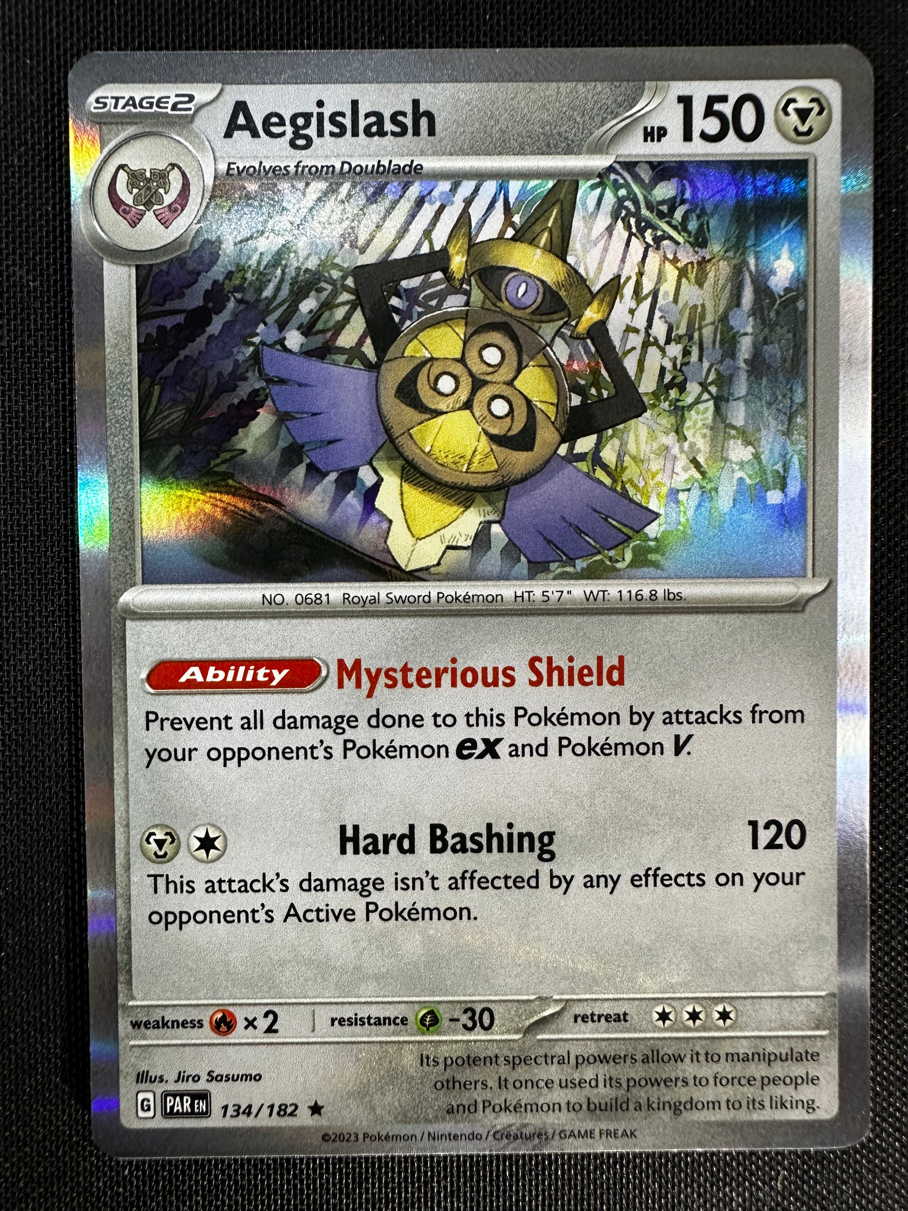 Aegislash 134/182 Rare (EN) Paradox Rift