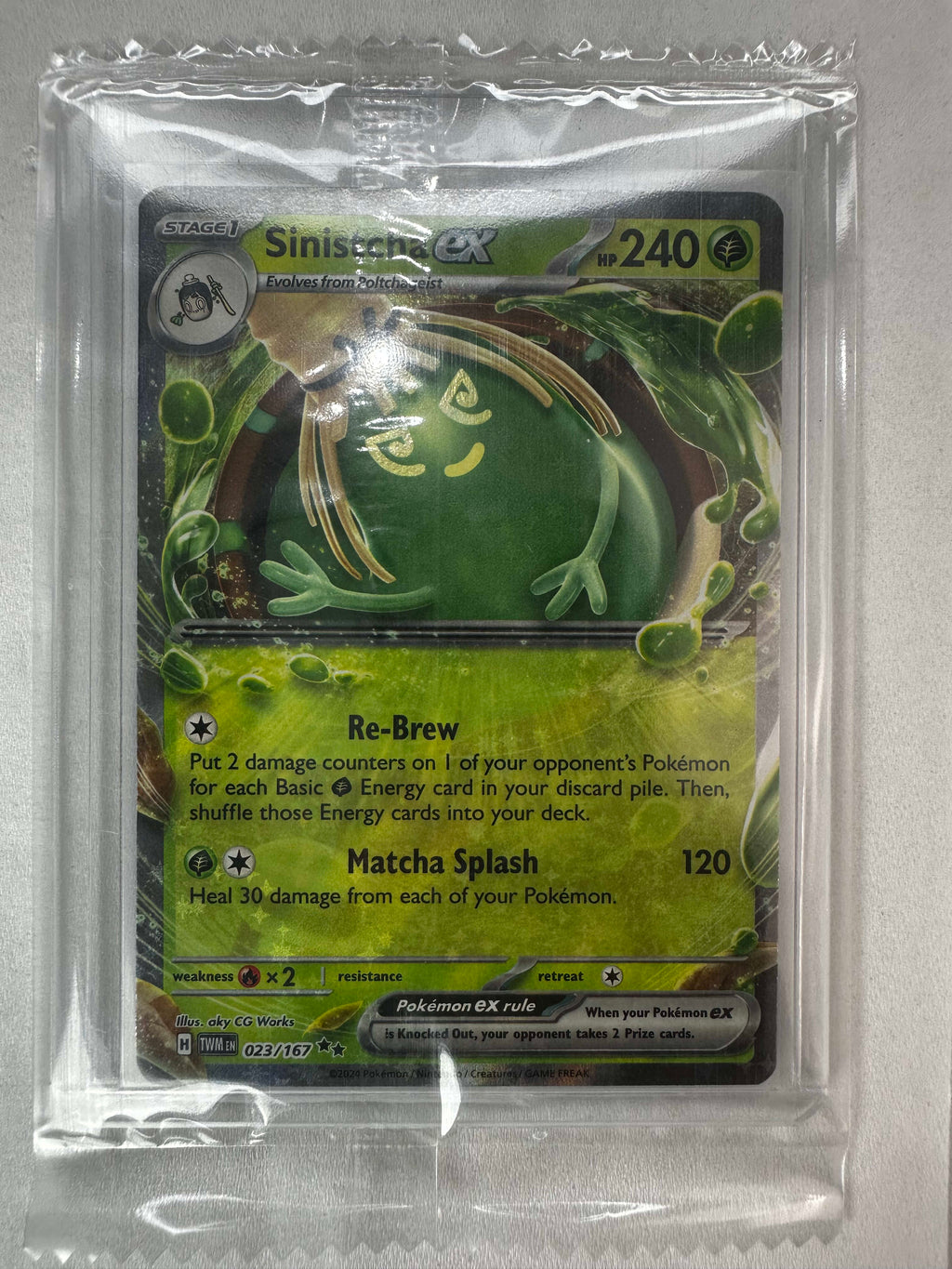 Sinistcha ex 023/167 Double Rare (EN) Twilight Masquerade