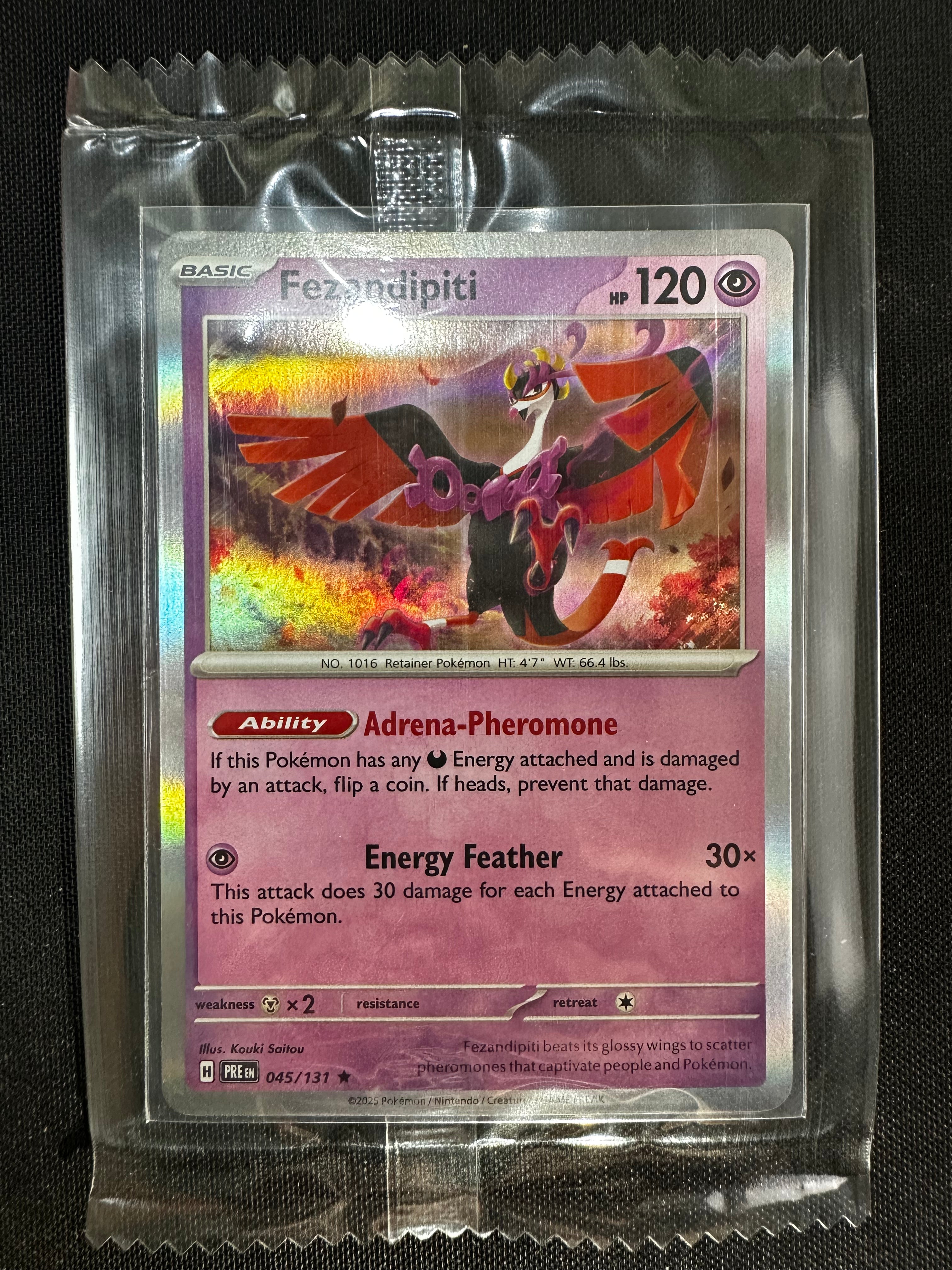 Fezandipiti 045/131 Rare (EN) Prismatic Evolution