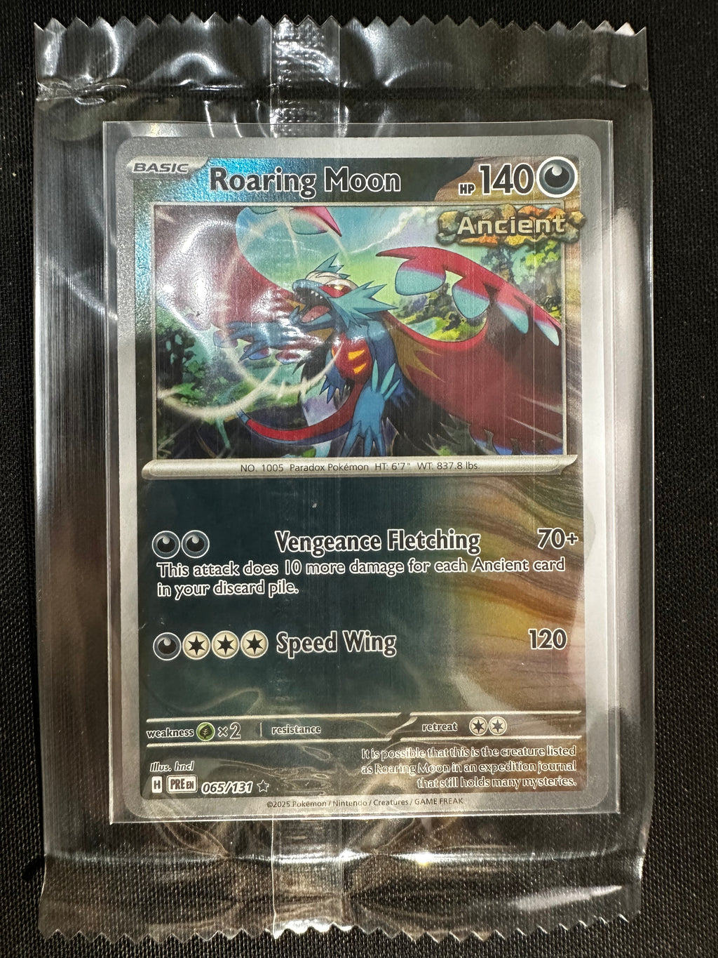 Roaring Moon 065/131 Rare (EN) Prismatic Evolution