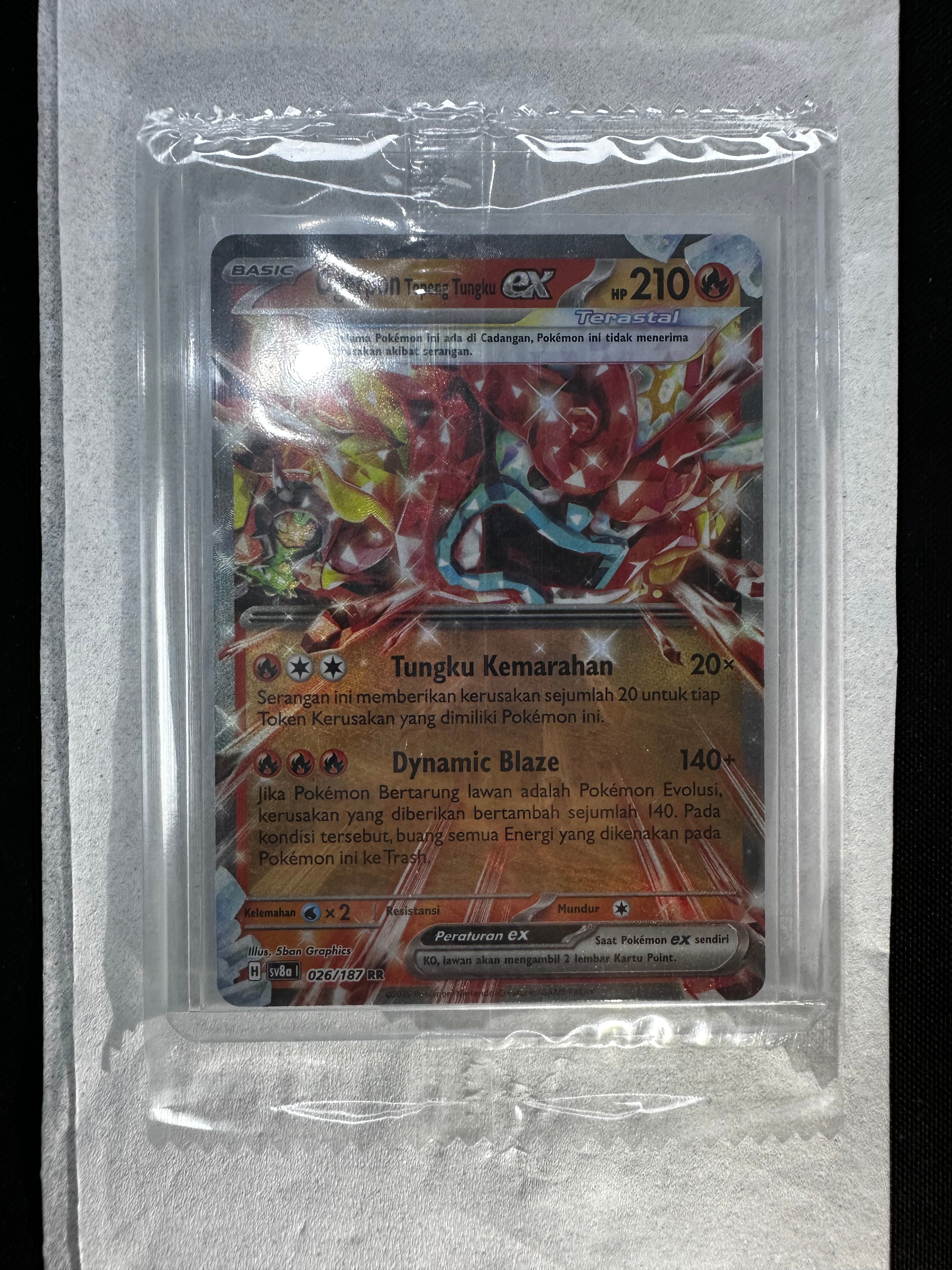 Ogerpon Topeng Tungku ex 026/187 Double Rare (ID) Festival Terastal